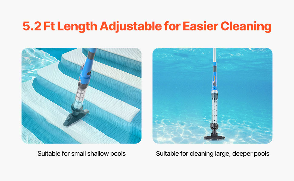 Cordless Pool Vacuum Cleaner – 8.5 GPM Handheld Rechargeable for Above & Inground Pools - Image 3