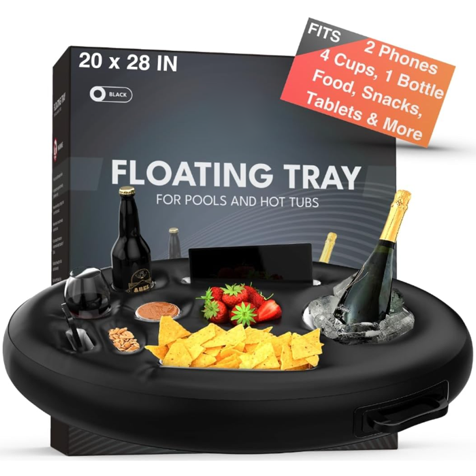Floating Beverage Holder for Pool – Inflatable Drink Holder