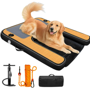 Inflatable Dog Boat Ramp Water Ramp for Pool